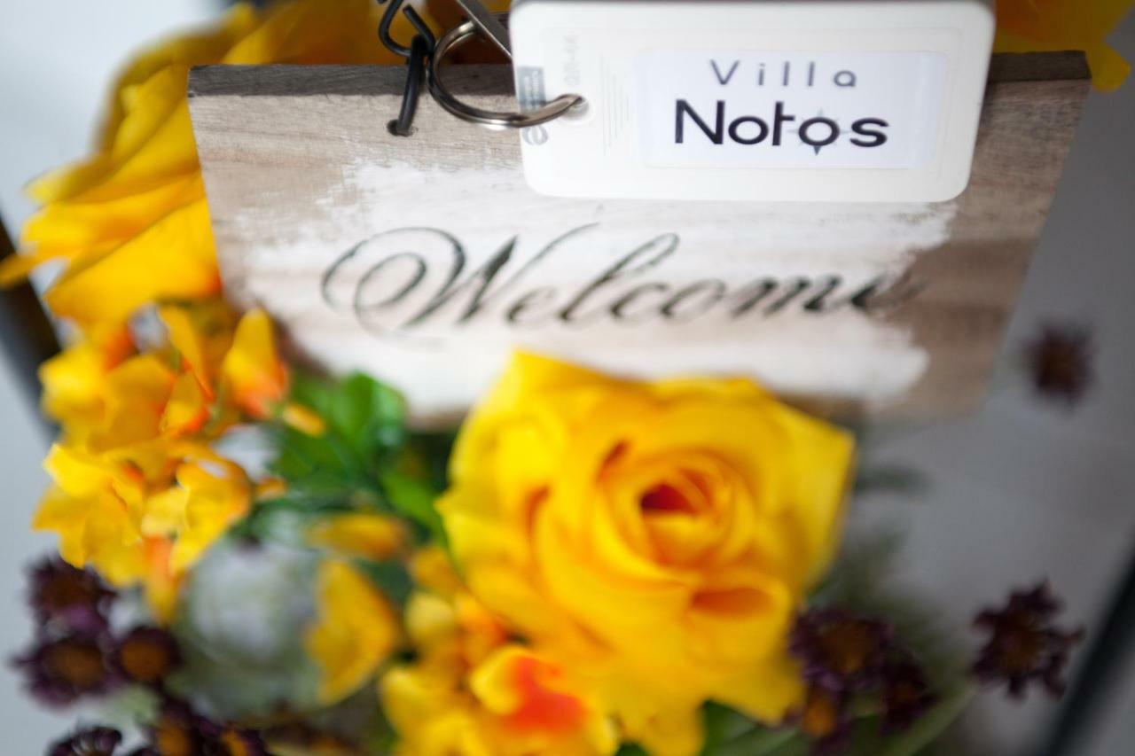Villa NOTOS Makrýgialos Esterno foto